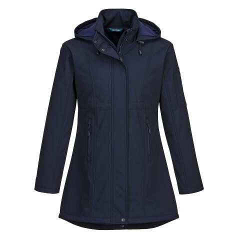 Portwest TK42 Softshell Carla para mujer (3 capas) Marine - Talla XXL