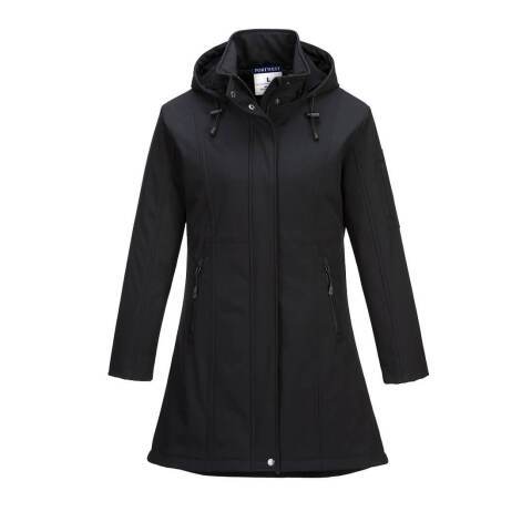 Portwest TK42 Softshell Carla para mujer (3 capas) Noir - Talla XXL