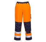 Portwest TX51 Pantalones bicolor de alta visibilidad Lyon