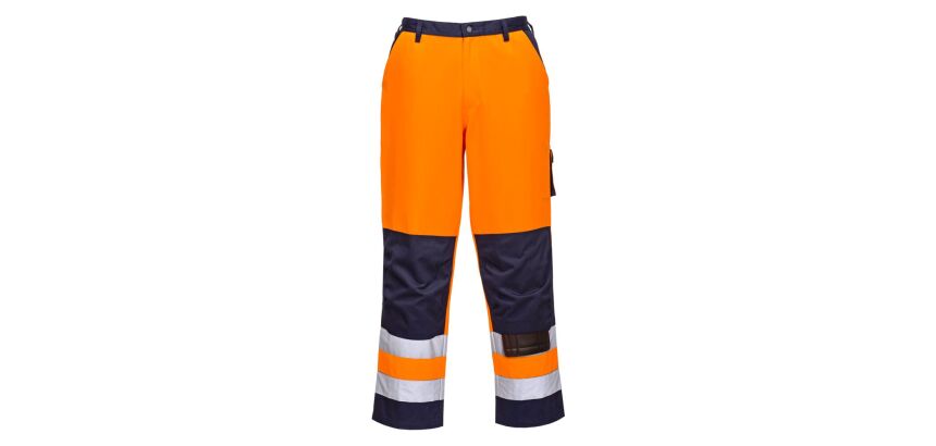 Portwest TX51 Pantalones bicolor de alta visibilidad Lyon