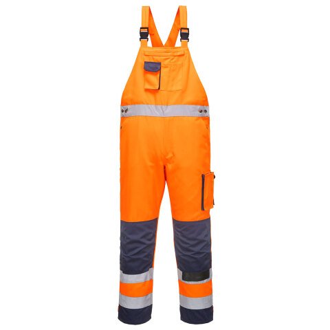 Portwest TX52 Peto bicolor de alta visibilidad Dijon Orange/Marine - Talla XXL