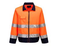 Portwest TX70 Cazadora Madrid bicolor, de alta visibilidad
