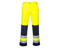 Portwest TX71 Pantalón bicolor Seville de alta visibilidad