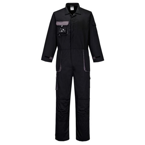 Portwest TX15 Buzo bicolor Texo Contrast Noir - Talla XXXL - Estándar