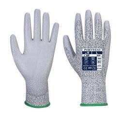 Portwest VA620 Vending LR Cut PU Palm Glove Gris - Size M