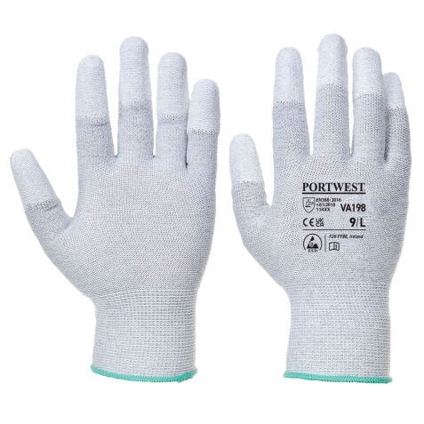 Portwest VA198 Gant Vending Fingertip antistatique enduit PU