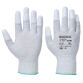 Portwest VA198 Gant Vending Fingertip antistatique enduit PU pour distributeurs automatiques - Gris - La paire