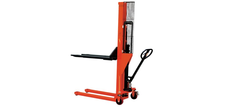 Gerbeur manuel mât poutre 1000 kg hauteur d'élévation 1500 mm