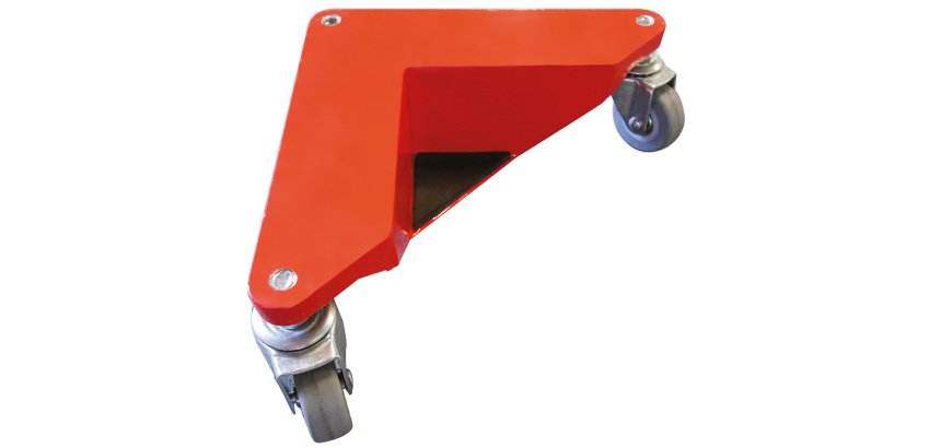 Coins roulants 400 kg dimensions utiles 65 x 65 x 90 mm - Lot de 4