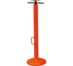 Vérin stabilisateur 22700 kg plaque d'appuie 125 x 125 mm