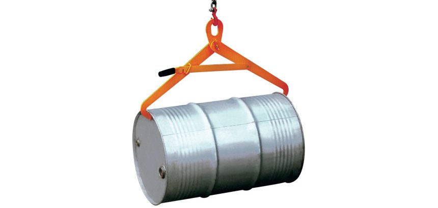 Pince pour manutention des fûts à l'horizontale 500 kg