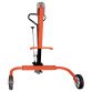 Chariot porte-fût 220 litres à rebord 250 kg largeur 860 mm