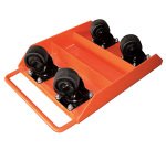 Rouleur avec galets pivotants 1000 kg 4 roues pivotantes