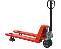 Transpalette manuel silencieux 2500 kg roues directrices caoutchouc boggies polyuréthane (standard)