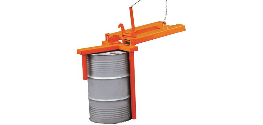 Manipulateur pivotant de fût métallique 400 kg