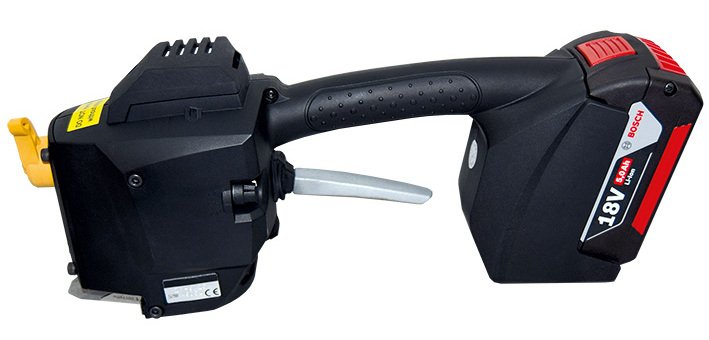 Soudeuse à batterie BOSCH pour feuillard plastique + 1 Batterie lithium 18?V?4?Ah + Chargeur Bosch 30?minutes
