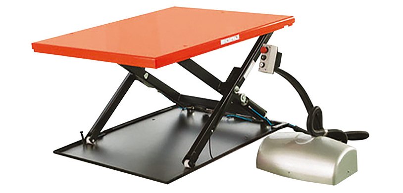 Table élévatrice électrique extra-plate économique 1000 kg