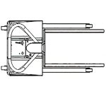 Eperon 600 mm pour Gerbeur BINGO semi-électrique