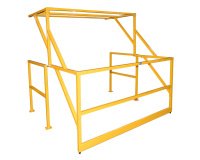 Barrière écluse basculante