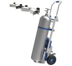 Porte-bouteilles double pour diables électriques DMEG et DCE