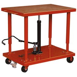 Table hydraulique de mise à niveau 2700 kg dimensions 1220 x 815 mm
