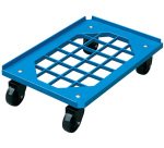 Plateforme roulante plastique 250 kg (plateau grillagé)