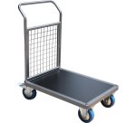 Chariot acier 600 x 800 mm 1 timon renforcé