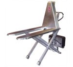Transpalette électrique haute levée inox 316 1000 kg largeur 560 mm