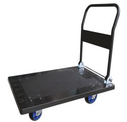 Chariot plastique avec dossier rabattable 500 kg