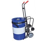 Diable porte-fût acier à basculement assisté 500 kg