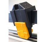 Dérouleur / coupeur pour papier, film à bulle et mousse longueur maxi 1080 mm 2 rouleau