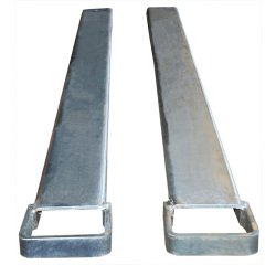 Rallonges de fourches ouvertes 2200 mm 1750 kg