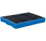 Plancher de rétention polyéthylène charge 1000 kg capacité 130 litres