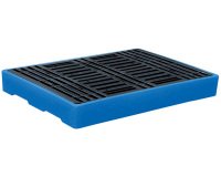 Plancher de rétention polyéthylène charge 1000 kg capacité 130 litres