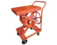 Table élévatrice manuelle à manivelle