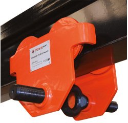 Chariot porte palan manuel mise en place rapide 500 kg