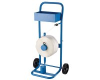 Dévidoir portatif pour feuillard textile