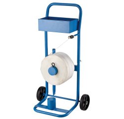 Dévidoir portatif pour feuillard textile