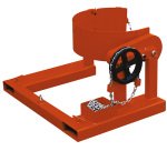 Retourneur de fût métallique 365 kg