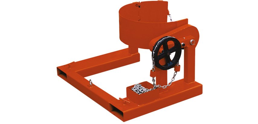 Retourneur de fût métallique 365 kg