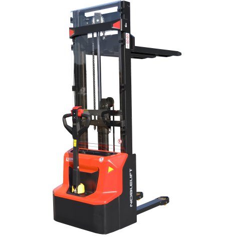 Gerbeur électrique lithium levée 2900 mm, capacité 1300 kg et batterie 100 Ah