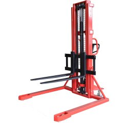 Gerbeur manuel longerons encadrants 1000 kg hauteur 1600 mm