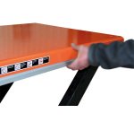 Table élévatrice électrique plateau en U économique 1000 kg