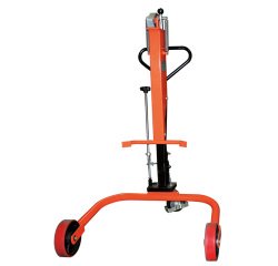 Chariot porte-fût 220 litres à rebord 250 kg largeur 610 mm