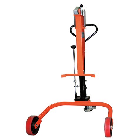 Chariot porte-fût 220 litres à rebord 250 kg largeur 610 mm