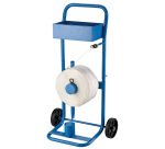 Dévidoir portatif pour feuillard textile