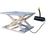 Table élévatrice électrique inox 1800 kg