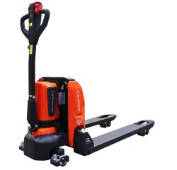 Transpalette électrique PTE20NPRO 2 tonnes, usage intensif et batterie lithium de 48 V / 20 Ah