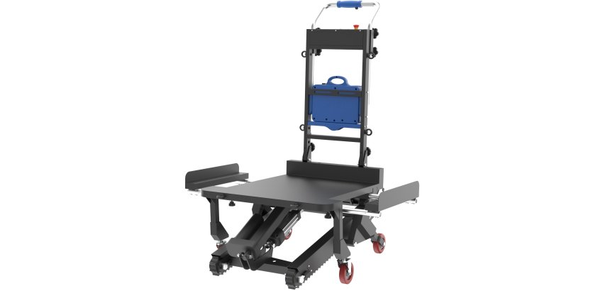 Diable monte-escaliers électrique à chenilles 200 kg