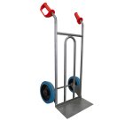 Diable acier droit poignée ouverte DDPO2 - Capacité 250 kg